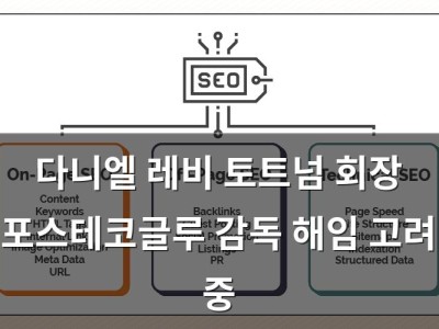 다니엘 레비 토트넘 회장 포스테코글루 감독 해임 고려 중