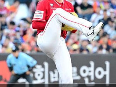 SSG 김광현 5연승 도전 두산과 경기