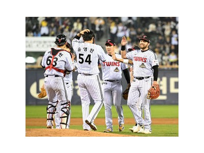 LG 8연승 달성 오스틴 8회 홈런에 유영찬 8세이브